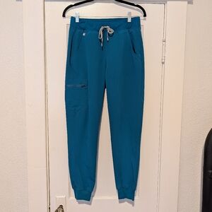 Figs Pacific Blue Zamora Jogger Scrub Pants